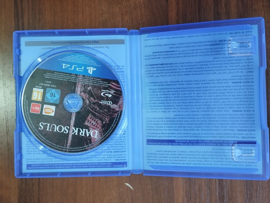 Продам диск Dark Souls Remastered для PS4