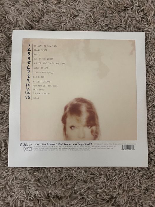 Vinyl Taylor Swift 1989