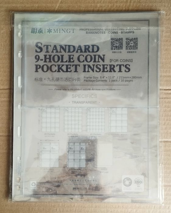 Папка Альбом с Листами для Банкнот