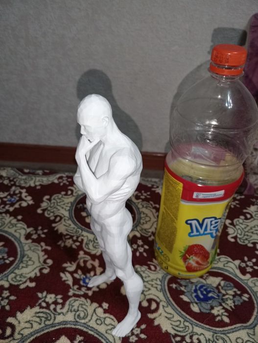 Фигурка Мужчины— белый декор для интерьера,