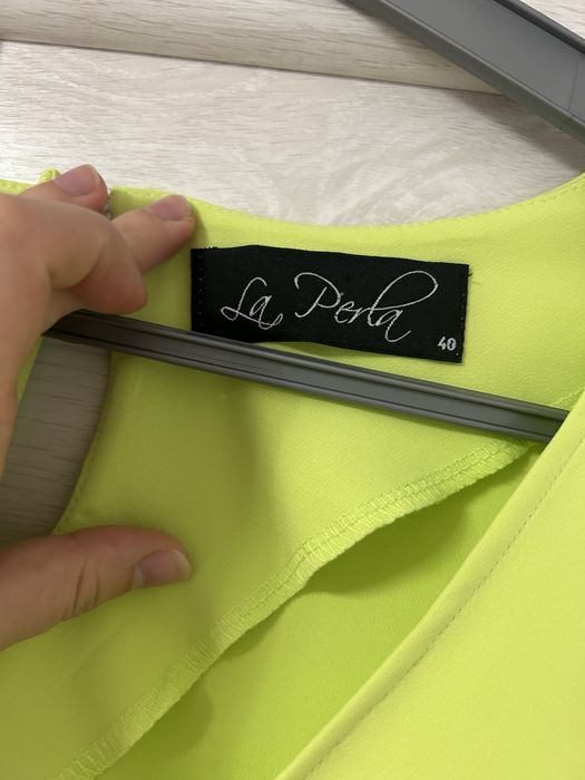 Rochie elegantă, verde crud marimea 40