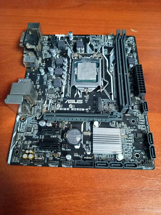 Материнская плата + процессор