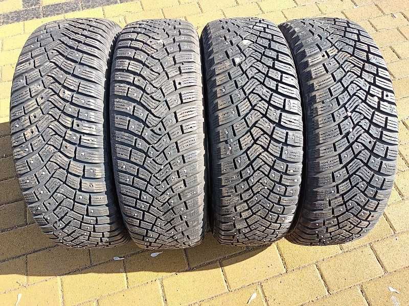 Шины 185/65 R15 - "Continental IceContact 3" (Германия), шипованные.
