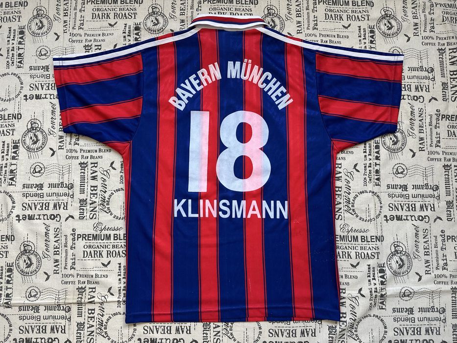 Adidas Bayern Munchen 1995 #18 Klinsmann original тениска.S