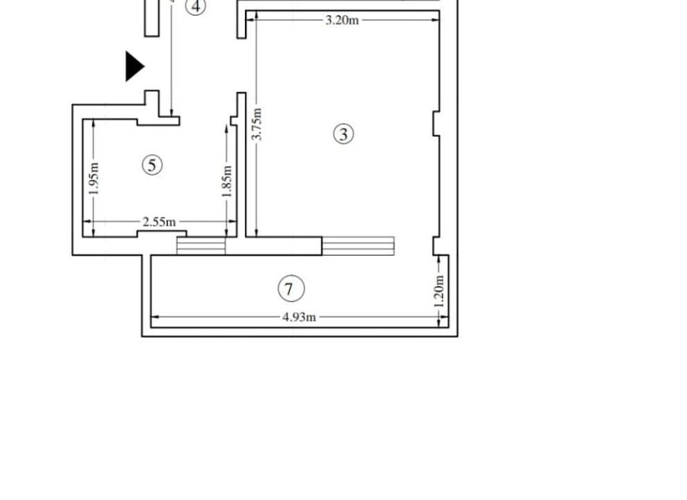 Apartament 2 camere intabulat la 1,5km de Sos Bucium,et.1/3 Cod:161968