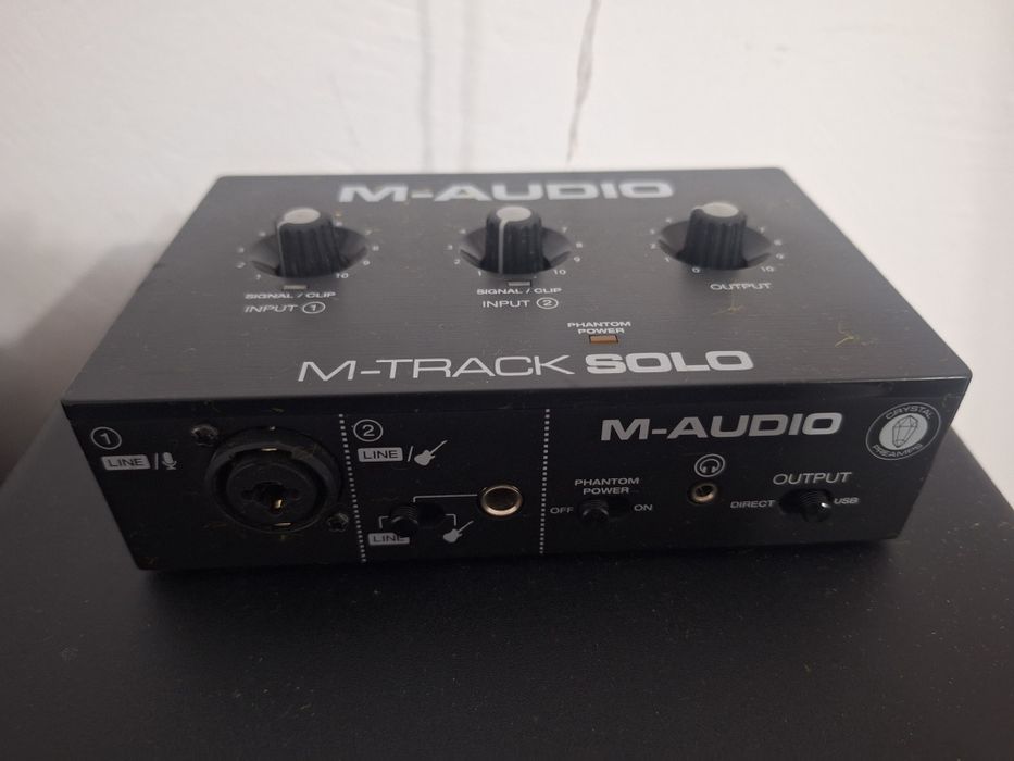 Звуковая карта M-audio M-TRACK SOLO