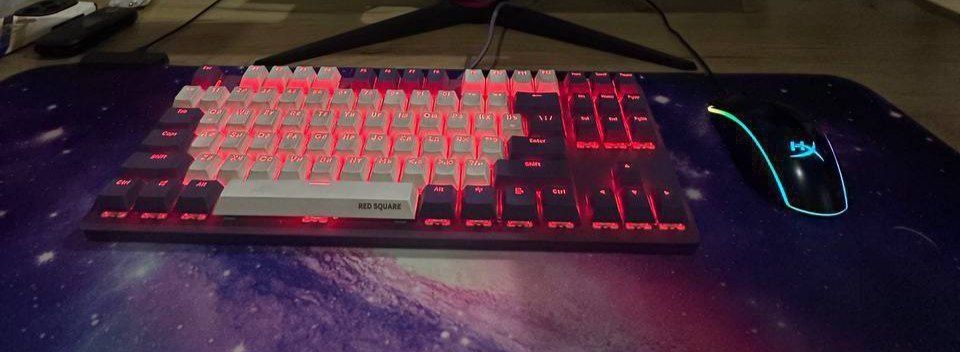 Red Square Keyrox klaviatura & hyperx mishka