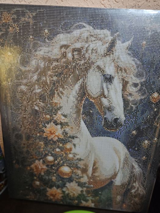 Картины  - подарок  к Новому году!    Алмазная мозаика.