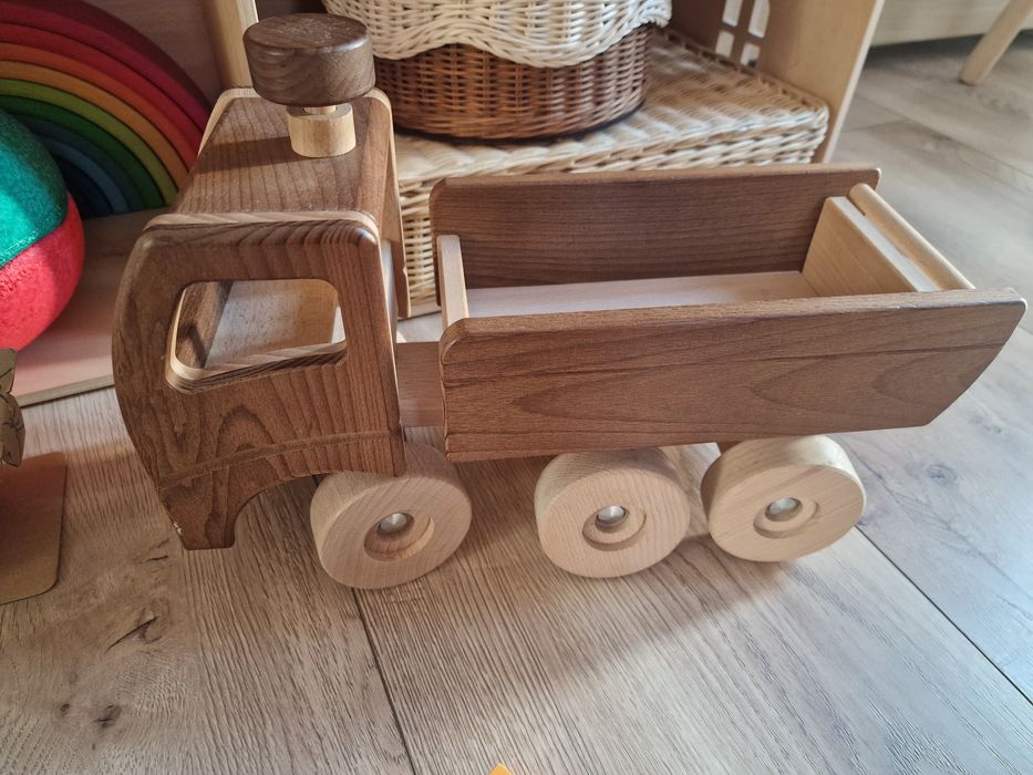 Camion GOKI nature / lemn masiv