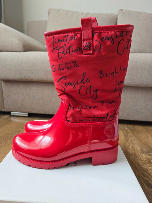 Дамски ботуши Soccx гумени