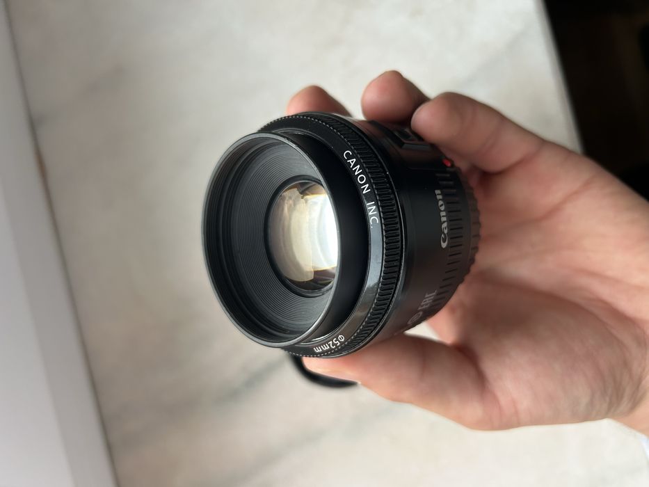 Canon 50 mm, f1.8 ii
