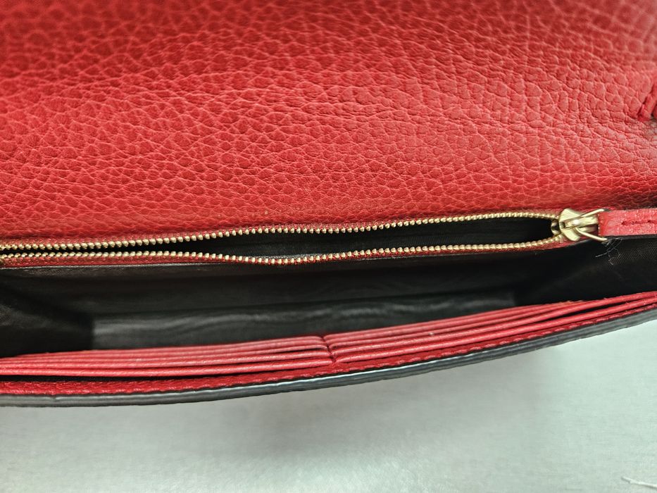 Gucci Betty оригинален, кожен портфейл с верижка