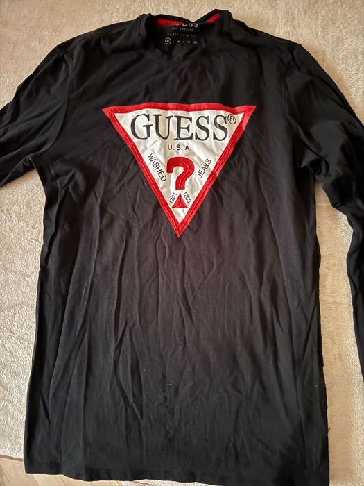 Блуза Guess дълъг ръкав