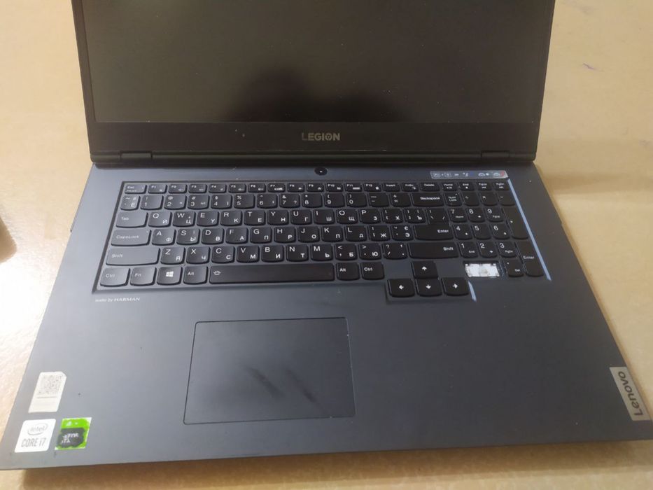 Ноутбук Lenovo legion 5 на запчасть