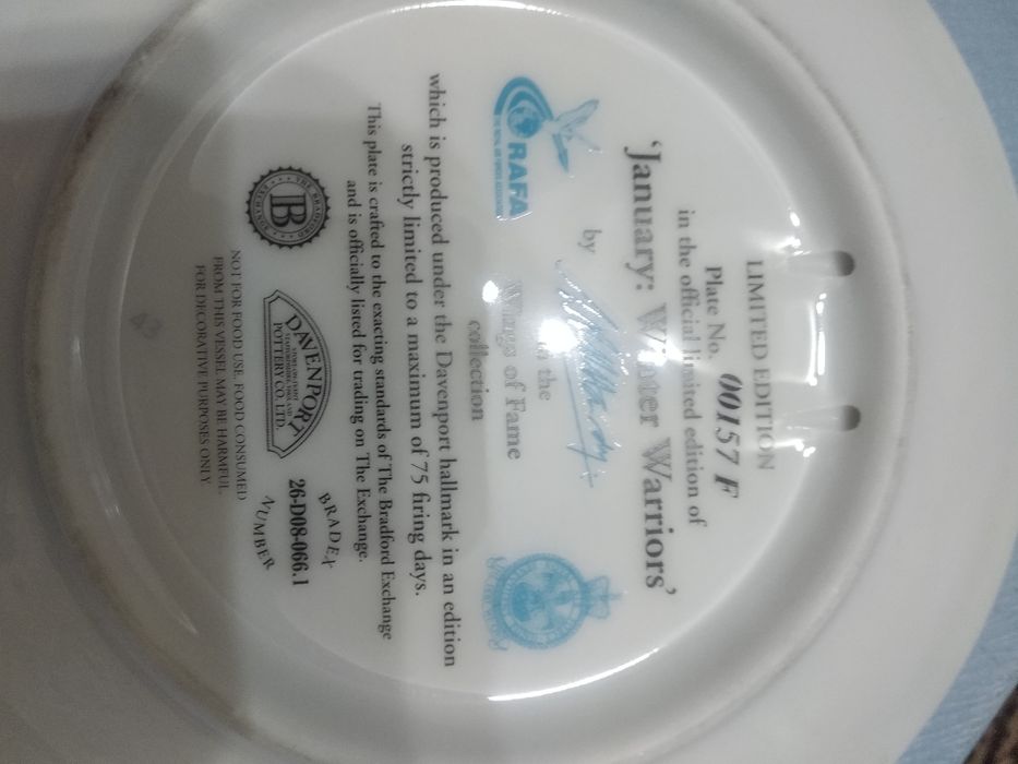 Антикварная коллекция тарелок