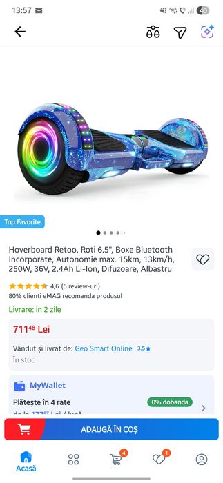 Hoverboard Retoo