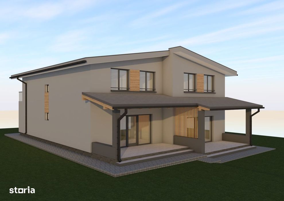 Casa tip duplex P+M - zona Brădet