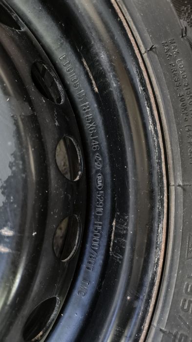 Продам комплект диск R15 4*100