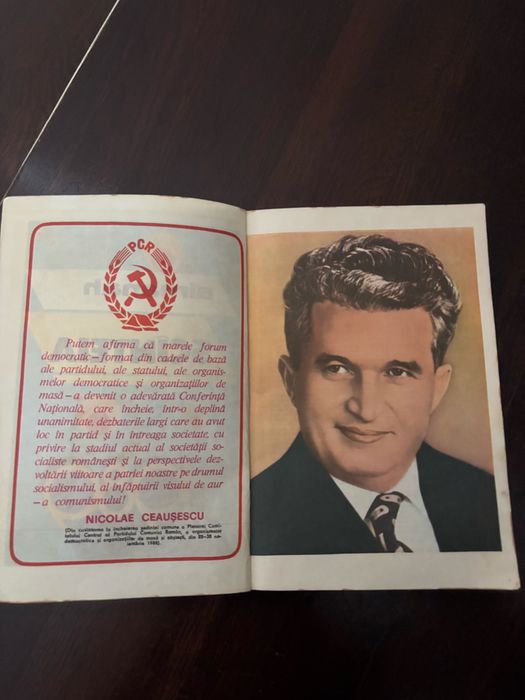 Almanah Scînteia – perioadă comunistă – vintage