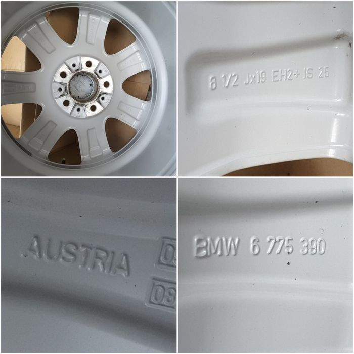jante aliaj 19; 5x120; originale Bmw seria 7, 5 F01 F02,E65 F10,X3 F25