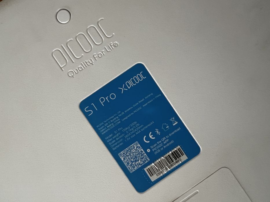 Умные весы Picooc S1 Pro белый