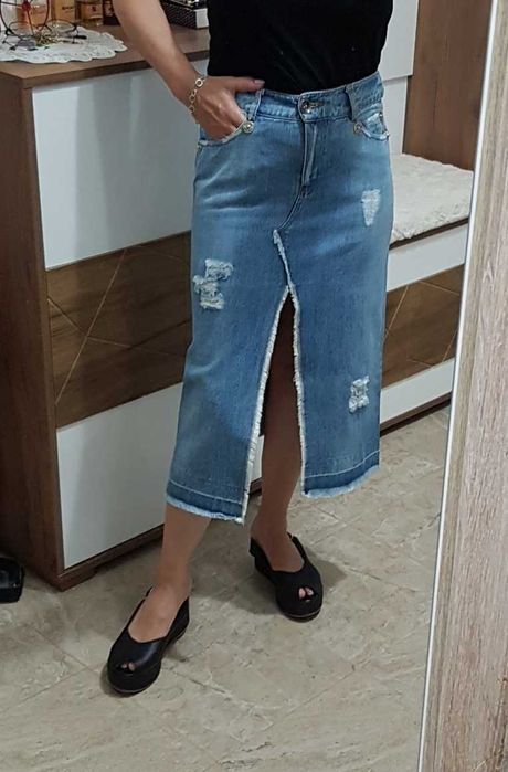 Дамски поли от котон, тюл.