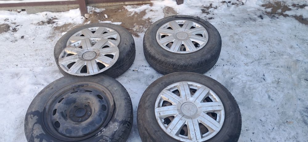 Продам резину с дисками на 14