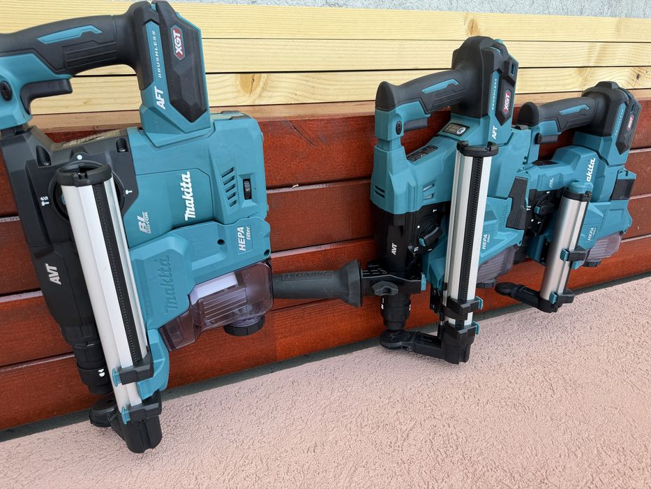 Makita rotopercutor cu aspirator pe acumulator