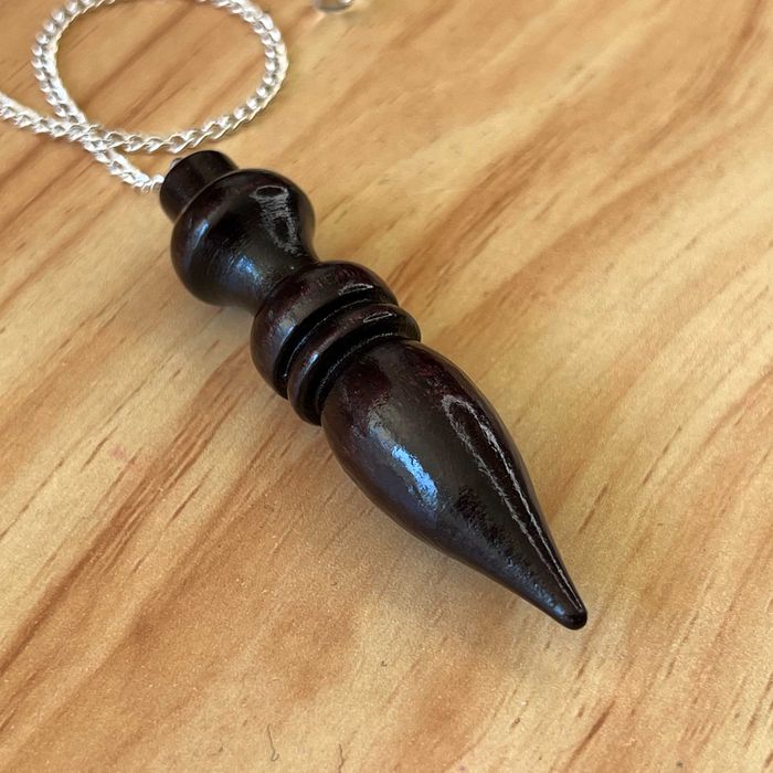 Махало за Радиестезия - Дървено Махало за Гадаене - Махало на верига