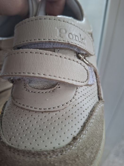 Обувки на Ponki естествена кожа