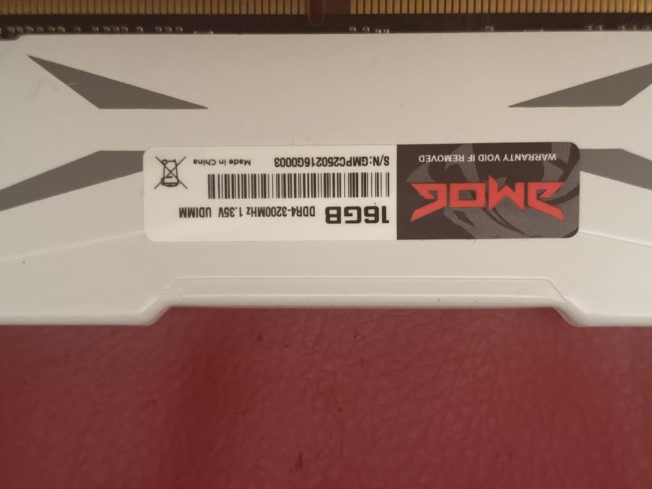 Vand RAM DDR4 16GB 3200 GMOG