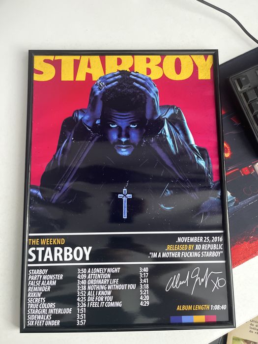 Tablou album Starboy The Weeknd