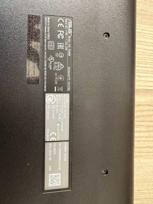 Laptop Asus X540MA