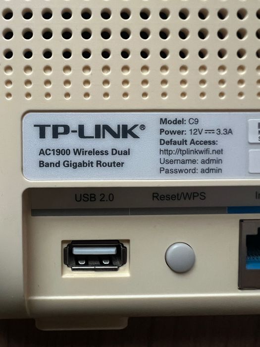 TP Link AC1900 Wireless Dual Band - Archer C9