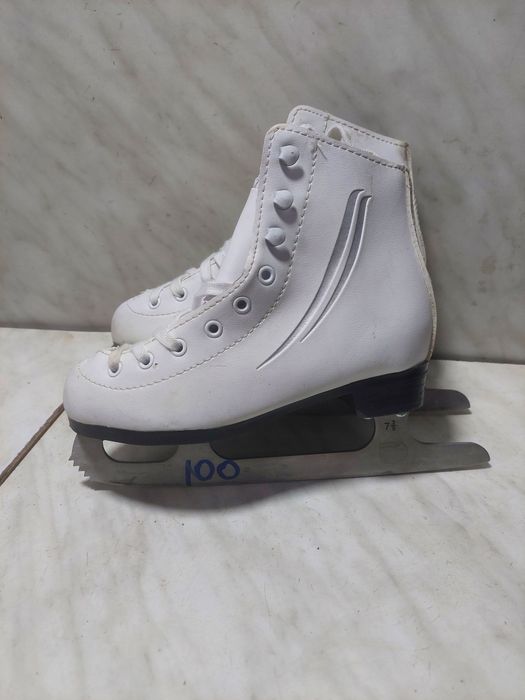 Patine gheata 100 patinaj artistic Lake Placid marime 30  (20  cm)