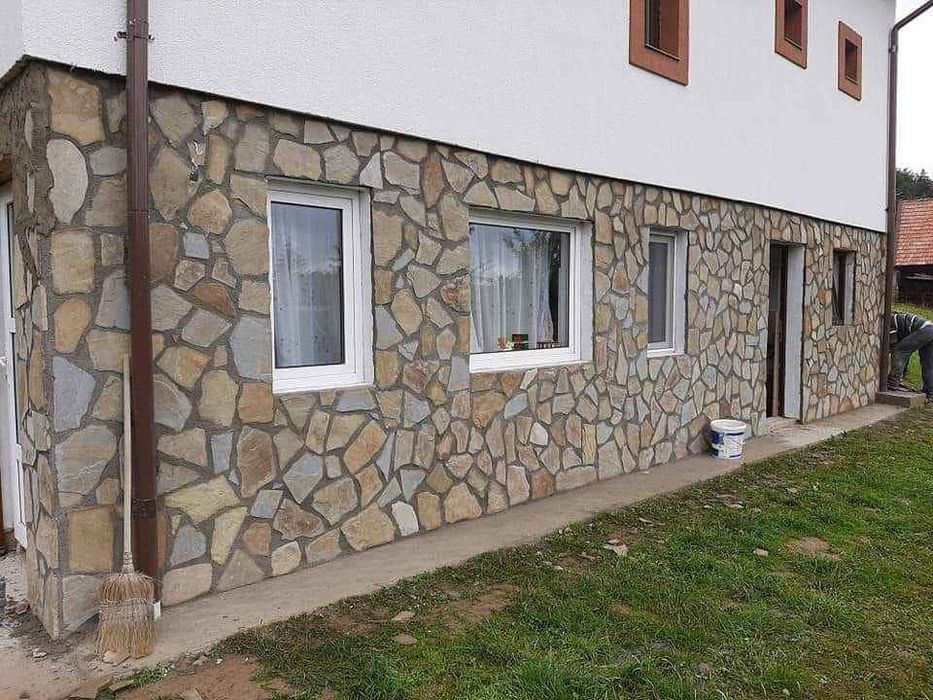 Piatra naturala de munte de Grecia 100%. Lucrez în toată Țara