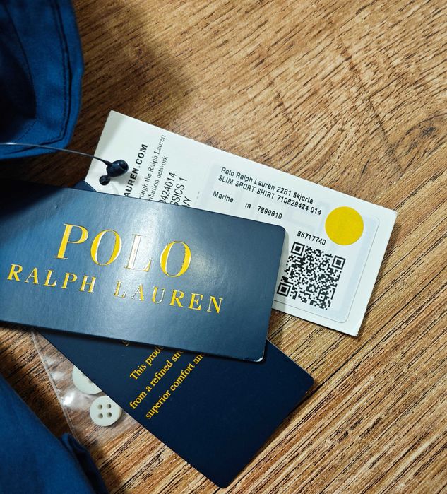 Ralph Lauren Slim fit Оригинална мъжка риза размер М  НОВА