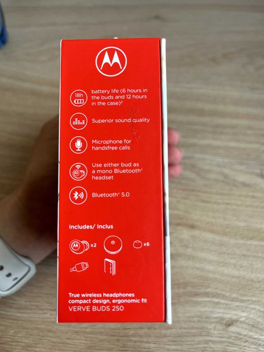 Motorola Verve Buds 250, слушалки ПРОМО ЦЕНА