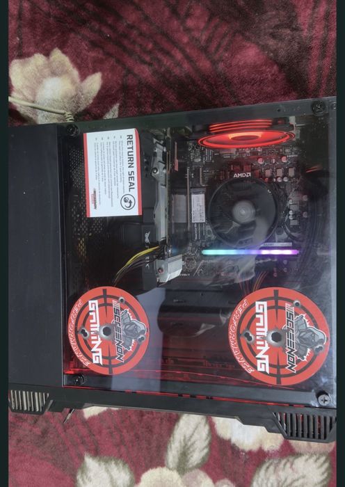 PC Gaming Ryzen 5 5600G + GTX 960 + 32GB RAM + 1TB SSD + Monitor 24” 100Hz + Logitech G402 + Sharkoon
