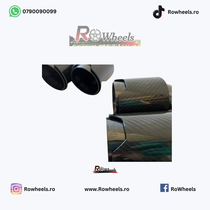 Rrnamente BMW G30 G31 tobe Tips M black glos sport duble BMWX5 X6 G30 G20 G05 G06 X3 X4 BMW F10 F11 F12 F13 F15 F16 F30 F31 F34 G01 G02 GT E70 E71 BMW G20