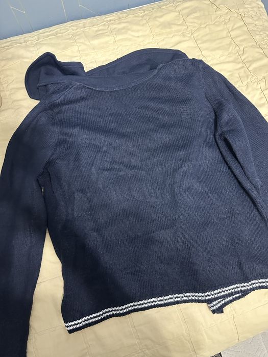 Турецкий кардиган в синем цвете