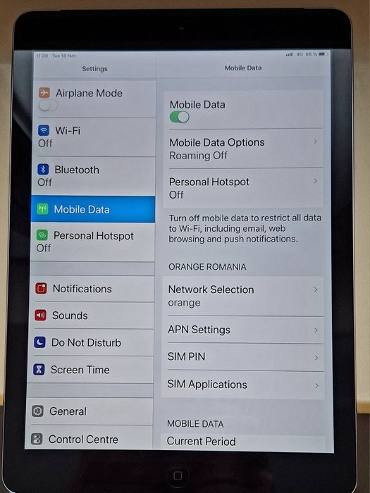 Apple Ipad Air celular 4 G cu sim