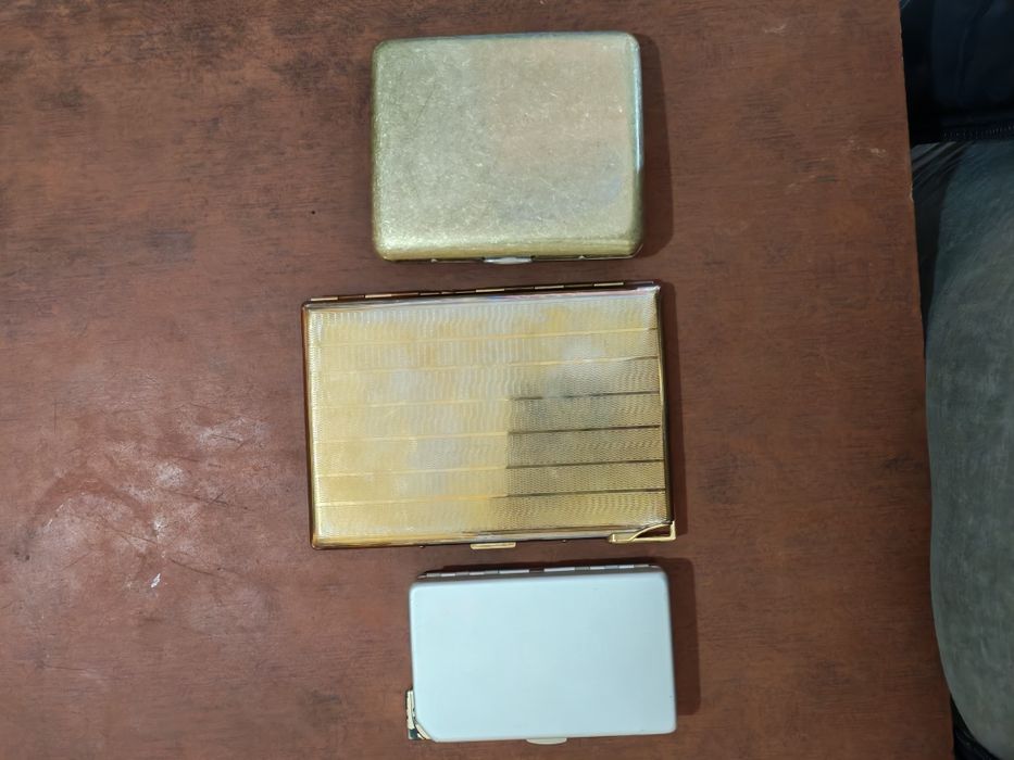 Портсигар металлический