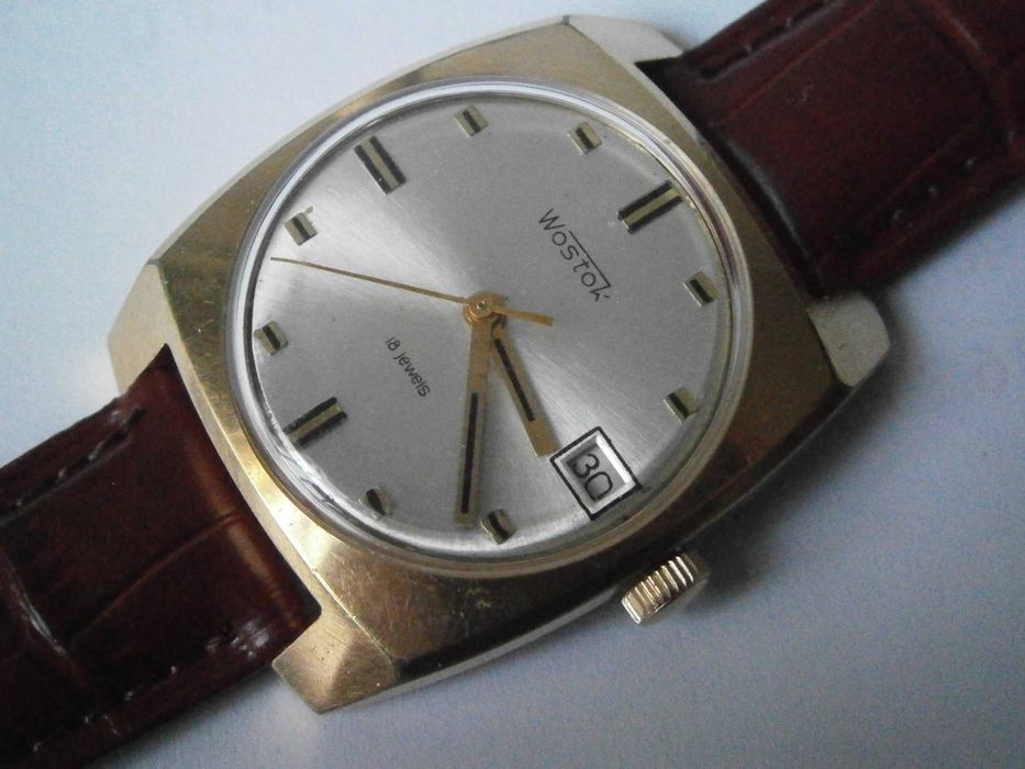 WOSTOK, 2214, 18 jewels, USSR, каса 34mm, Au 10, TOP!, 110 лв