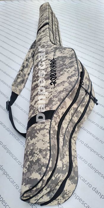 Geanta HUSA RH rigida pt 2 lansete cu 2 mulinete 2 compartimente 150cm