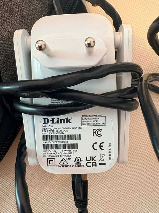 Extender WiFi D-Link DAP-1610 AC1200 Dual Band