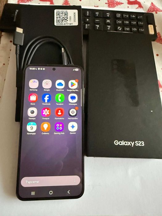 Samsung Galaxy S23 128GB  8GB RAM  5G Phantom Black Отличен