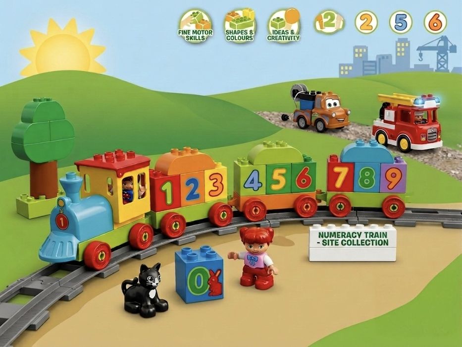 Lego duplo tren și camioane