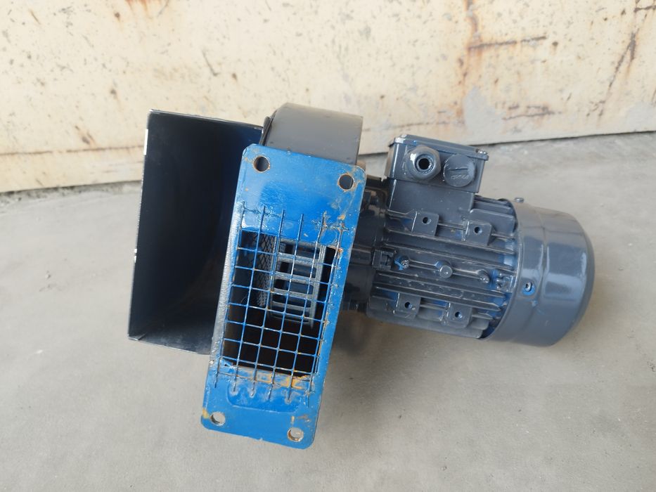 Аспирация тип охлюв, вентилатор