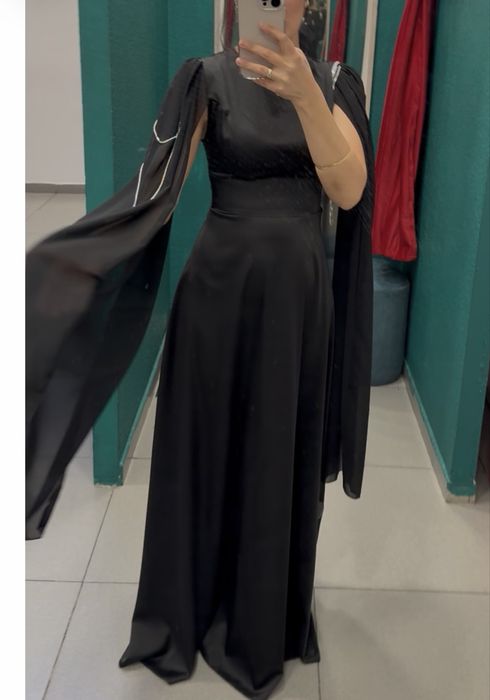 Вечернее платье черное выпускное